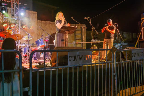 Klezmer Festival (30th) in Safed (Tzfat), Israel — Stock Photo, Image