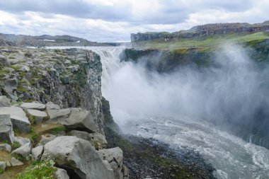 Dettifoss şelale, kuzeydoğu İzlanda