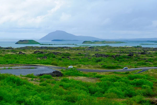 Vue sur le lac Myvatn — Photo