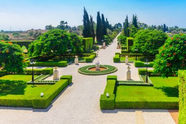 Bahai bahçelerde dönümlük (Akko)