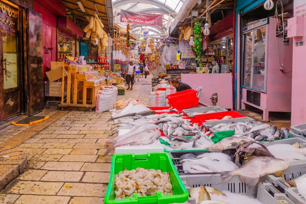 Scène de marché à Acre (Akko ) — Photo