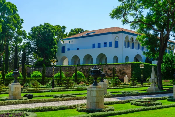 Bahai gardens, w Acre (Akko) — Zdjęcie stockowe