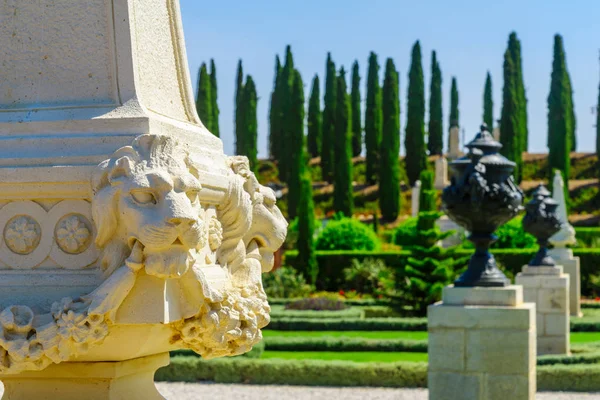 Bahai trädgårdar, i Acre (Akko) — Stockfoto