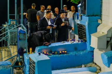 Selichot (penitential dua) Ari mezar, Safed (Tzfat,)