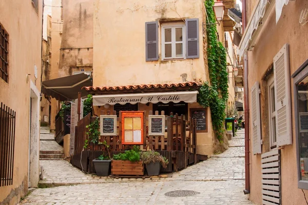 Bonifacio Alley, Corsica — Stockfoto