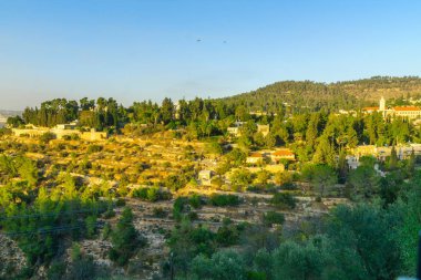 Ein Karem eski köy manzara