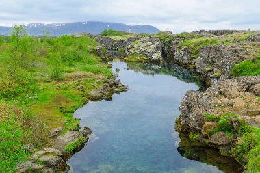 Rift Vadisi Thingvellir içinde