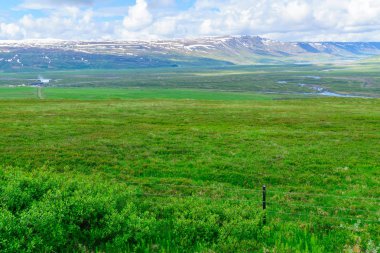 Manzara ve Godafoss şelale