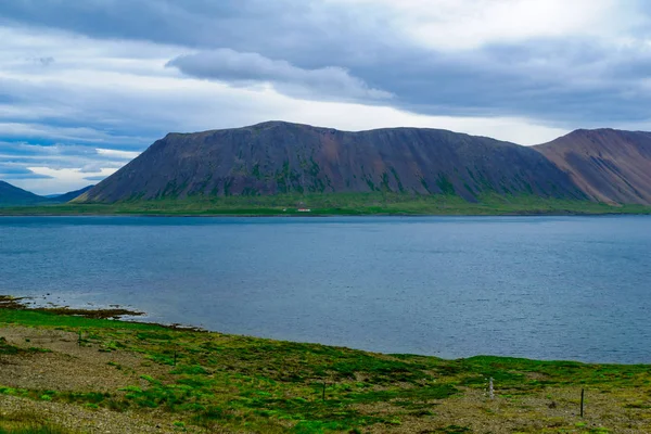 Paisagem e campo na península de Snaefellsnes — Fotografia de Stock