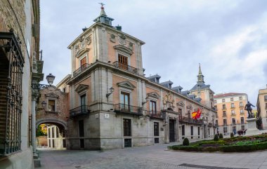 Madrid 'deki Plaza de la Villa.