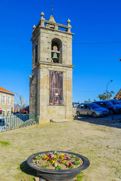 Kostel věž v Belmonte — Stock fotografie