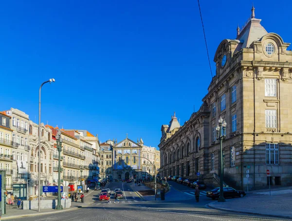 Chiesa di Sant'Antonio Congregados e stazione ferroviaria di San Bento , — Foto Stock