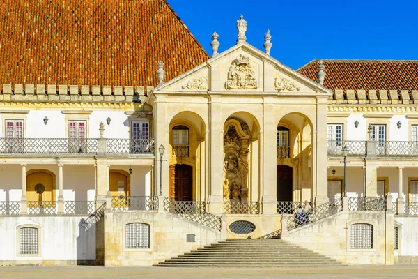 Jesus College Gebäude in der alten Universität, in Coimbra — Stockfoto
