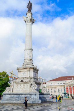 (Pedro IV) Rossio Meydanı, Lizbon