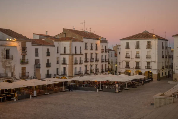 Plaza Mayor en Cáceres — Foto de Stock