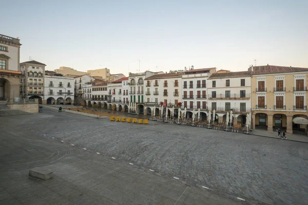 Plaza Mayor i Caceres — Stockfoto