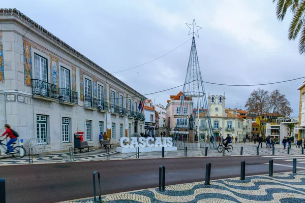 Stadtzentrum von Cascais — Stockfoto