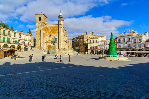 Plaza Mayor in Trujillo — Stockfoto