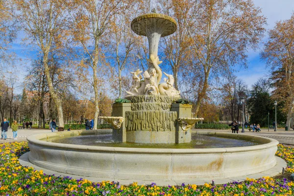 Fuente de los Galápagos, Madrid — Fotografia de Stock