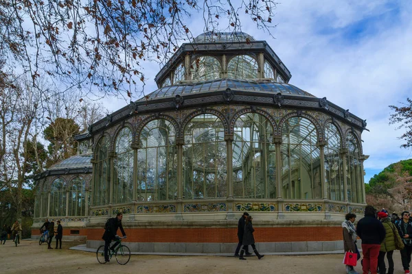 Palacio de Cristal,  Madrid — Stockfoto