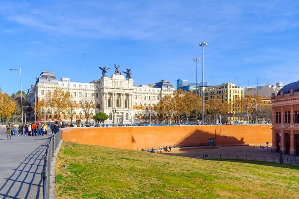 Jordbruksdepartementet byggnad i Madrid — Stockfoto