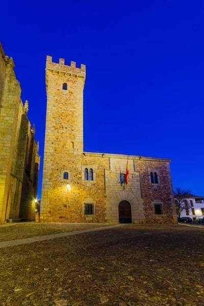 Torre del Palacio de Las Ciguenas, en Cáceres —  Fotos de Stock