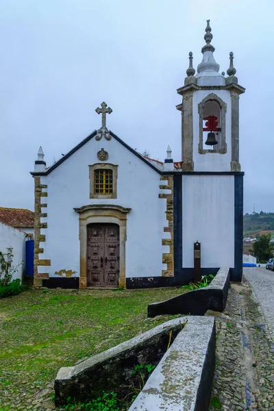 Capela de Nossa Senhora de Monserrate igreja em Óbidos — Fotografia de Stock