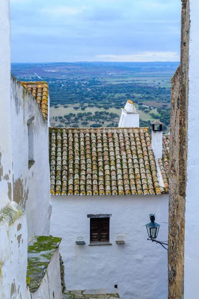 Vecchi edifici a Monsaraz — Foto Stock