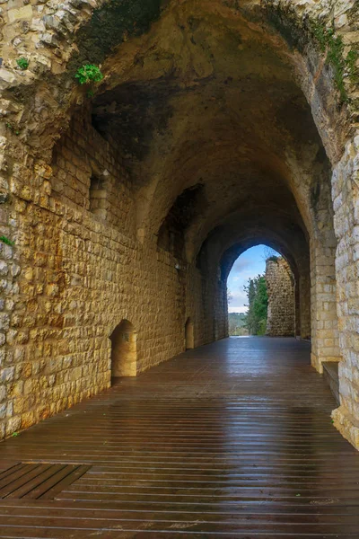 Yehiam Fortress in the western Upper Galilee — Stock Photo, Image
