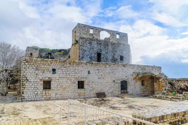 Fortaleza Yehiam en el oeste de la Alta Galilea — Foto de Stock