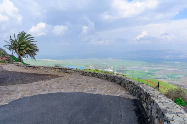 Vista del valle del Jordán —  Fotos de Stock