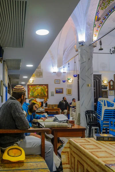 Purim 2018 en la antigua sinagoga de Abuhav, Safed (Tzfat ) —  Fotos de Stock