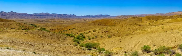Panoramische Landschaft von hamakhtesh hagadol — Stockfoto