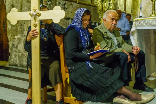 Ortodoksinen pitkäperjantai 2018 Jerusalemissa — kuvapankkivalokuva