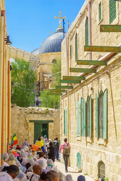 Orthodoxer Karfreitag 2018 in jerusalem — Stockfoto