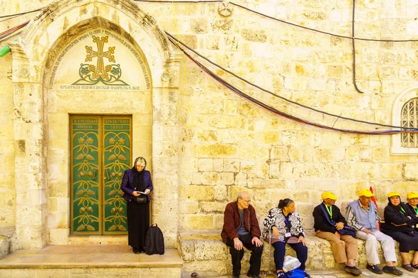 Orthodoxer Karfreitag 2018 in jerusalem — Stockfoto