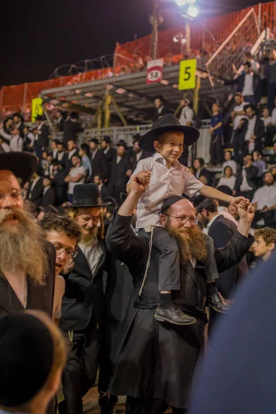 Roczne hillula rabin Shimon Bar Yochai, w Meron (2018) — Zdjęcie stockowe