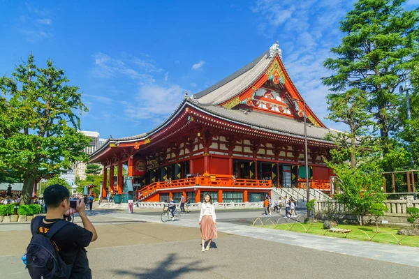 Świątynia Senso-ji, Asakusa, Tokio — Zdjęcie stockowe