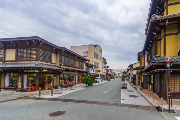 高山旧市街地の様子 — ストック写真