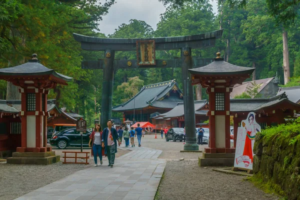 Torii Poort, in Nikko — Stockfoto