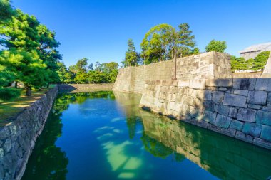 Nijo Kalesi hendek ve duvarları, Kyoto