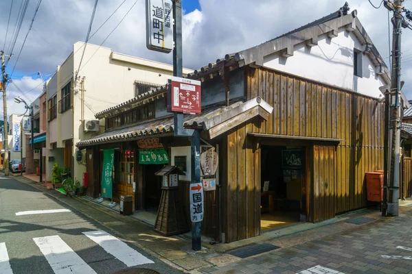 Maisons traditionnelles japonaises à Yuasa — Photo