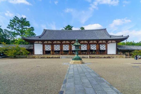 Templo budista Horyu-ji em Ikaruga, Nara — Fotografia de Stock