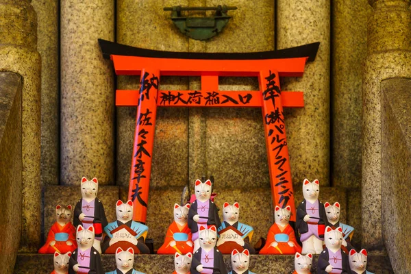 Тенсен Инари Боги в Киото — стоковое фото