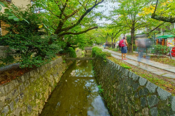Camino de los Filósofos (Tetsugaku no michi), en Kyoto —  Fotos de Stock