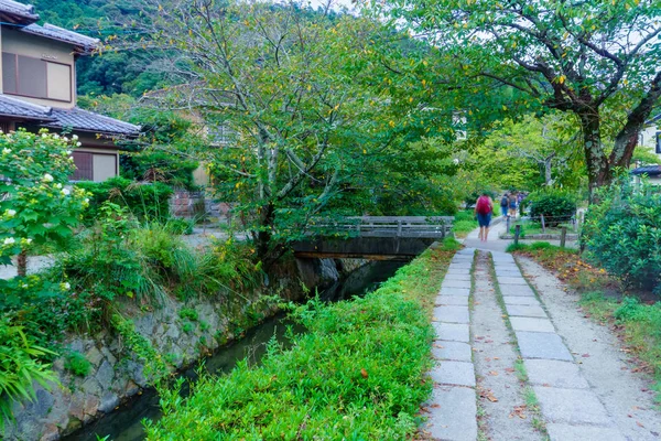 Philosophers Path (Tetsugaku no michi), v Kjótu — Stock fotografie