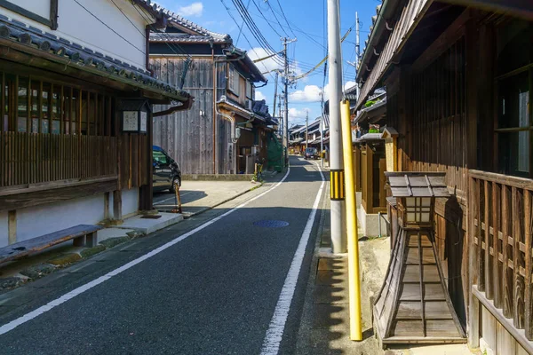 Traditional Japanese houses in Yuasa — Stock Photo, Image