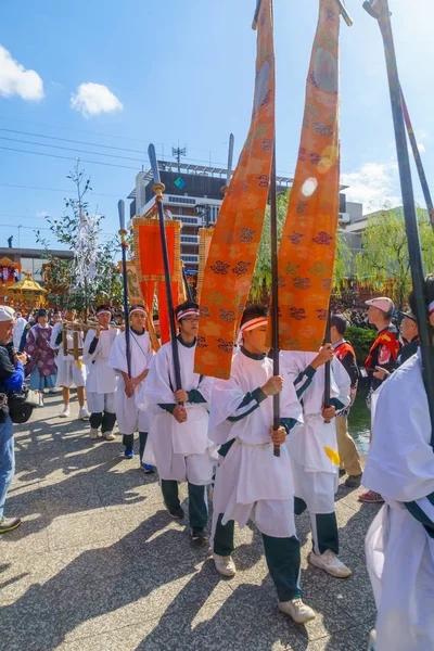 Desfile - Saijo Isono Santuário Festival — Fotografia de Stock