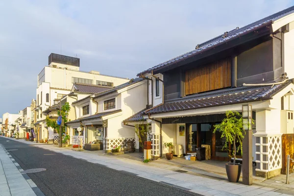 Straat Nakamachi-dori, in Matsumoto — Stockfoto