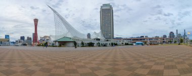 Meriken Park 'ta günbatımı, Kobe